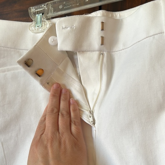 LOFT Riviera pant, cropped Marisa fit, white - Picture 3 of 7